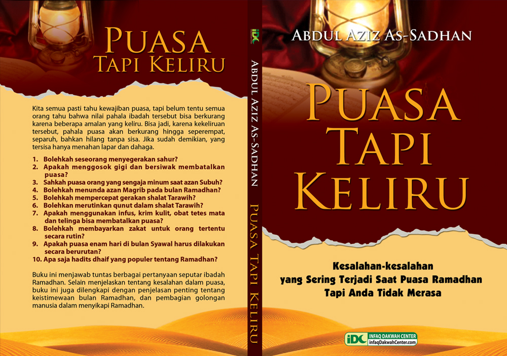 Dapatkan Gratis Buku Panduan Ramadhan Agar Puasa Diterima Sesuai Sunnah Dan Tidak Keliru