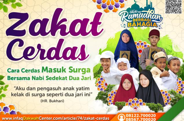 ZAKAT CERDAS CINTA YATIM: Cara Cerdas Masuk Surga Bersama Nabi Sedekat Dua Jari