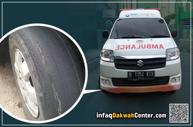Lima Tahun Beraksi, Ban Ambulans Peduli Umat Botak dan Retak. Ayo Bantu.!!