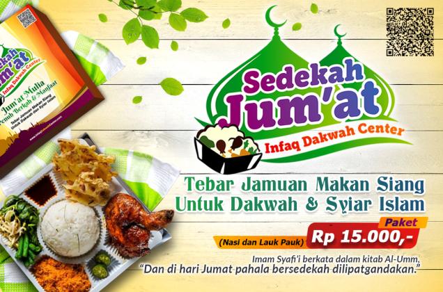 SEDEKAH JUM'AT: Hanya dengan 15 Ribu Rupiah, Hidup Makin Mulia Penuh Berkah dan Manfaat